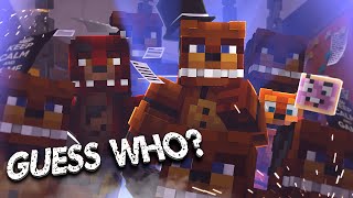 Minecraft FNAF GUESS WHO TOO MANY FREDDIES Minecraft Minigame [upl. by Lody]