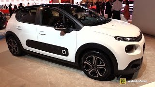 2017 Citroen C3  Exterior and Interior Walkaround  Debut at 2016 Paris Motor Show [upl. by Mcallister]