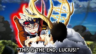 Very Sad News Its Over for Black Clover  Asta BECAME WAY TOO STRONG FOR LUCIUS [upl. by Eelra]