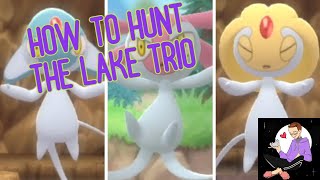 HOW TO SHINY HUNT THE LAKE TRIO Mespirit Uxie and AzelfPokemon BDSP [upl. by Ettessil401]