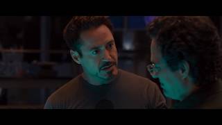 Bruce Banner and Tony Stark put Jarvis Into Body  Avengers Age of Ultron 2015 Movie Clip HD Scene [upl. by Joya68]