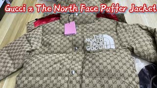 Gucci x The North Face Puffer Jacket2023 Review [upl. by Roobbie843]