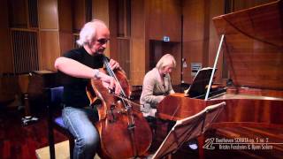 Beethoven SONATA opus 5 no 2 fortepiano and cello [upl. by Imalda]