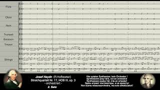 Haydn Digital Hoffstetter Streichquartett Nr 17 Hob III opus 3  orchestriert [upl. by Ididn]