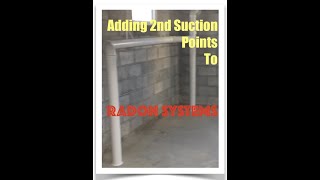 Adding 2nd Suction Points To Radon Systems [upl. by Gaylord259]