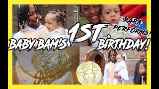 BABY BAMS 1ST BIRTHDAY  THE RARA ELEGANCE PERFORMING [upl. by Nodyl]