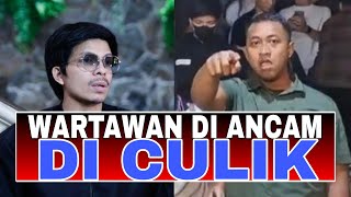 Alasan Bodyguard Atta Halilintar yang Ancam Culik Wartawan awalnya garang endingnya mewek minta maaf [upl. by Anida]