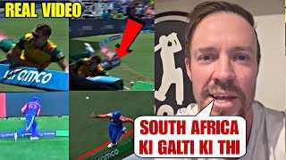 Ab De Villiers shocking statement on Suryakumar Yadav controversial catch after SA lost the WC FINAL [upl. by Niveek]