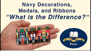 Navy Decorations Service Medals Unit Awards and Ribbons Only awards Do you know the difference [upl. by Keyes]