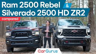 2024 Chevy Silverado 2500 HD ZR2 vs 2024 Ram 2500 Rebel HD OFFRoaders [upl. by Arnie]