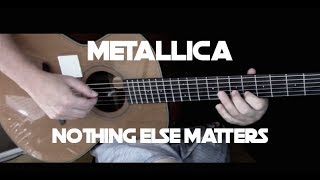 Kelly Valleau  Nothing Else Matters Metallica  Fingerstyle Guitar [upl. by Einnig]