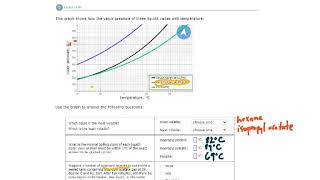 ALEKS  Relating vapor pressure to vaporization Example 2 [upl. by Yam]