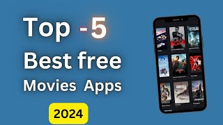 Top 5 Best Free Movies Apps 2024  Best Apps To Watch Free Movies 2024  Free Apps To Watch Movies [upl. by Doownil]