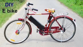 DIY High Speed Electric Bike with EBike Conversion Kit at Low Cost [upl. by Grail351]