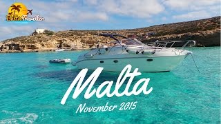 Trip to Malta in November travel video guide Best Places filmed  HD [upl. by Ettevram]