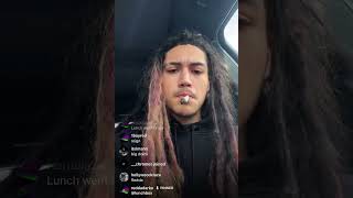 Redda on IG Live playing LUNCHBOX’s new project ‘NEW JAZZ’ 🎷🦇🔥🔮 531 [upl. by Fonzie]