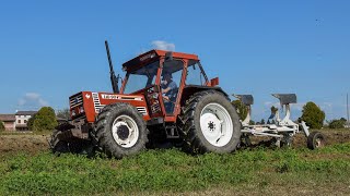 Fiatagri 11090 ed Ermo bivomere FHD [upl. by Oedama934]