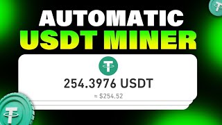 Best USDT Mining Website 2024  New USDT Earning App  New USDT Mining Site [upl. by Nylatsirhc]