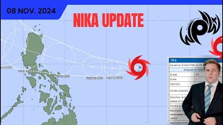 Nika forming in the Philippine Sea and multiple other storms westpacwx update [upl. by Capello]