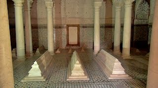 Tombeaux Saadiens – Saadian Tombs Marrakech Morocco [upl. by Enialed]