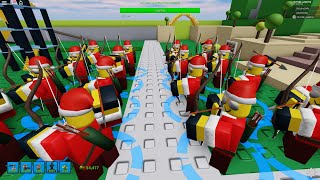 로블록스 타워 디펜스 시뮬레이터 휴일 궁수 리뷰해 버리긔 Tower Defense Simulator Roblox [upl. by Gusta]