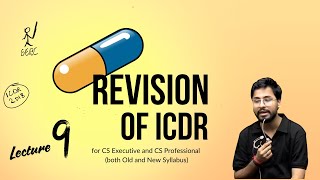 ICDR Capsule Revision  Lecture 9 [upl. by Eisaj763]