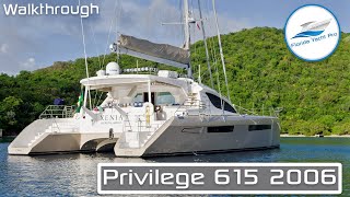 2006 Privilege 615 Catamaran Walkthrough  Available in Fort Lauderdale FL [upl. by Whitaker]