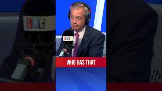 Investigating Nigel Farages claim about his security  LBC [upl. by Mello]