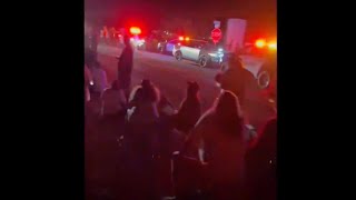 🚨 Trump fans reach BREAKING POINT as chaos ERUPTS at rally [upl. by Ipoillak]