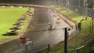 Brisca f2 heat 2  Cowdenbeath racewall 16324 [upl. by Ennovyhc212]