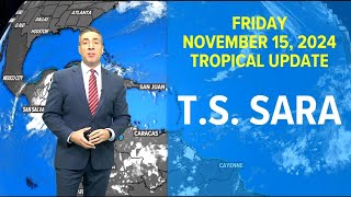 Tropics Update Could Tropical Storm Sara threaten the US Heres the latest track [upl. by Ayel]