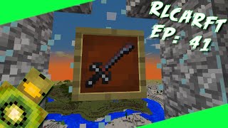 CRAFTING A DRAGONSTEEL SABER  RLCraft Ep 41 [upl. by Ellivnarg]