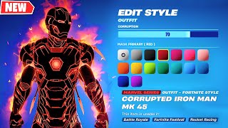 I Added CORRUPTED IRON MAN to Fortnite and It Changed Everything [upl. by Sammie]