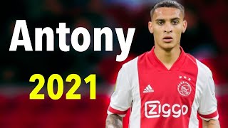 Antony highlights 2021  Goals and Assists  Ajax [upl. by Oznerol]