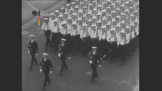 Parade der Bundeswehr anlässlich 20 Jahre NATO 1969 [upl. by Ahsoik]