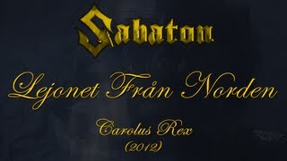 Sabaton  Lejonet Från Norden Lyrics Svenska amp English [upl. by Olympe]