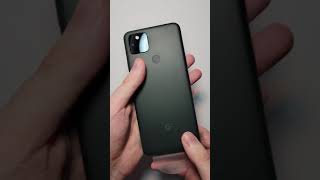 Google Pixel 5a 5G Unboxing shorts [upl. by Anelav]