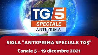 Tg5  Sigla quotSpeciale  Anteprimaquot  19122021 [upl. by Di]