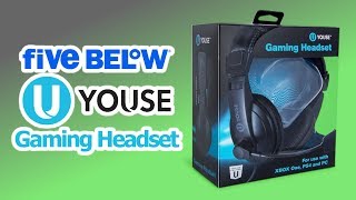 5 Gaming Headset from Five Below  Gaming Headset Review  Budget Buys Ep 20 [upl. by Gnoh]