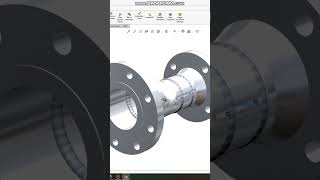 Spool Design In Solidworks  automobile  solidworks  autocad  shorts  short [upl. by Strep737]