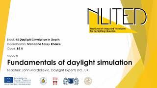 Fundamentals of daylight simulation [upl. by Oigolue]