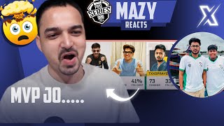 😮TX Spraygod in MVP Race BMPS  MAZY REACTS ⚡ [upl. by Leunamme]