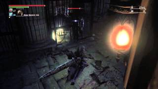 Bloodborne Hypogean Gaol How To Kill The 3 Hunters Using The Jail Cells Below Easy Way [upl. by Faux894]