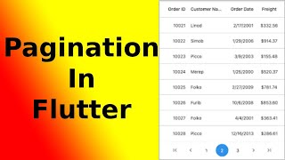 Pagination In Flutter [upl. by Grenville]