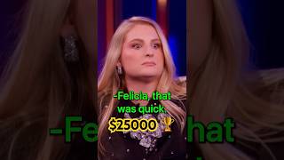 25000 Password Challenge  Meghan Trainor Stunned Jimmy Fallon on Password shorts celebrity [upl. by Therine]