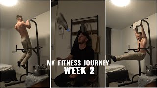 Running 1 mile a day  Fitness Journey Week 2 [upl. by Aliab]