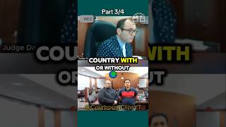 Part 34 judge asks reckless driver if he is in the country with or without permission courtroom [upl. by Lorolla]