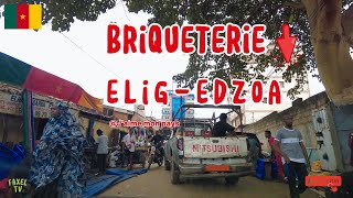 Tour de Yaounde du quartier Briquetterie au carrefour EligEdzoa [upl. by Oran]