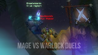 GREATWIZARD VS SOULBOUND 🔥 WoW Classic Mage VS Warlock [upl. by Philoo953]