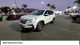 2022 Honda Pilot Pasadena Los Angeles Glendale Alhambra Cerritos Orange County 406375A [upl. by Tihom]